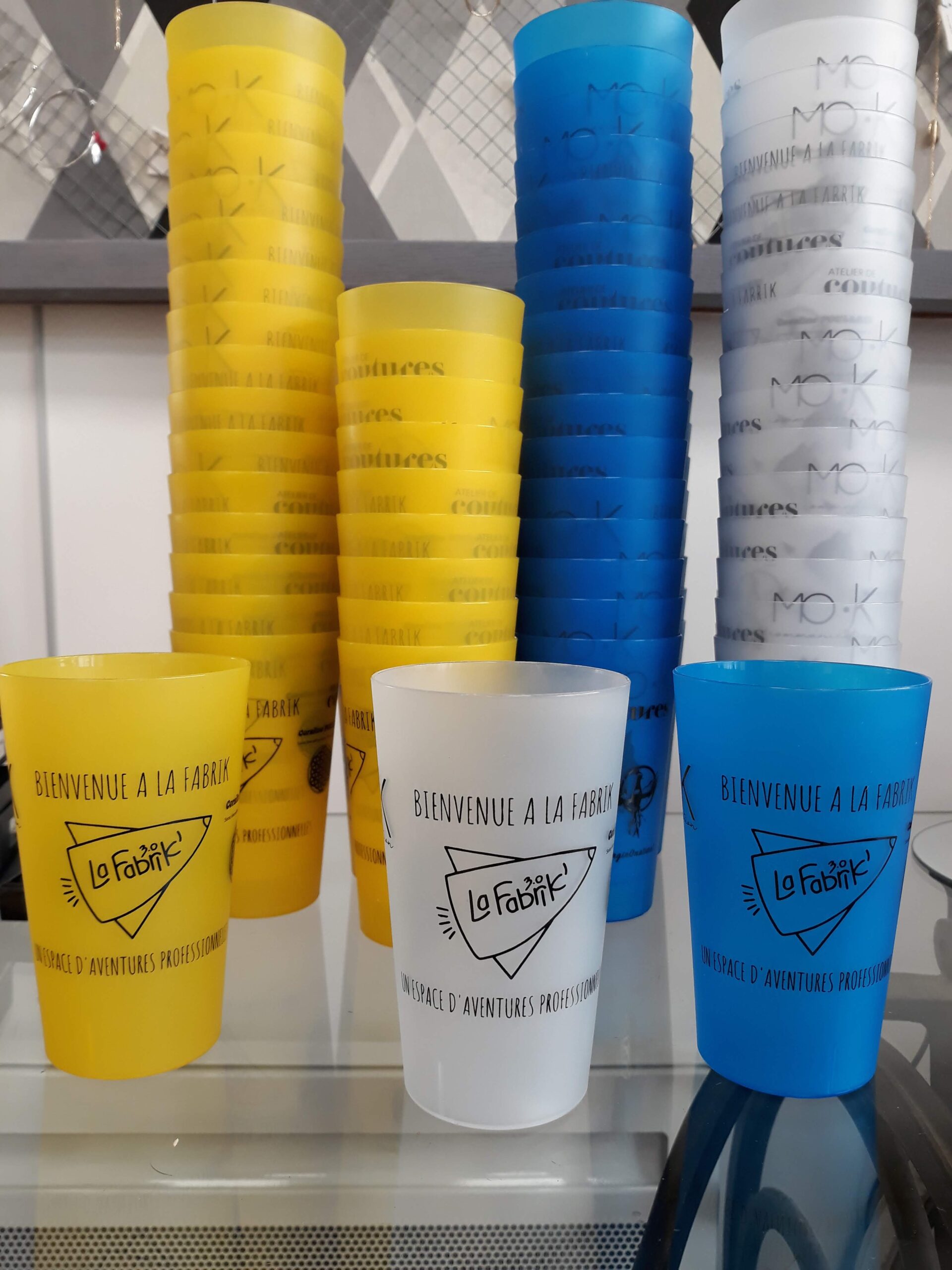 Gobelets plastiques réutiliasbles personnalisés (à partir de 100 exemplaires) sur devis – Image 17