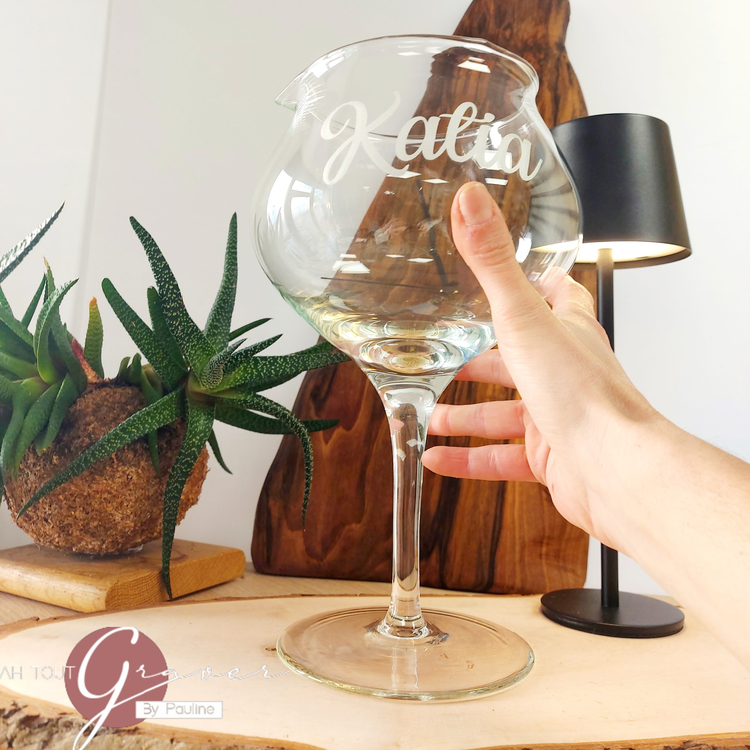 Carafe- Maxi verre à décanter 1,5 Litres - BOURGOGNE – Image 4