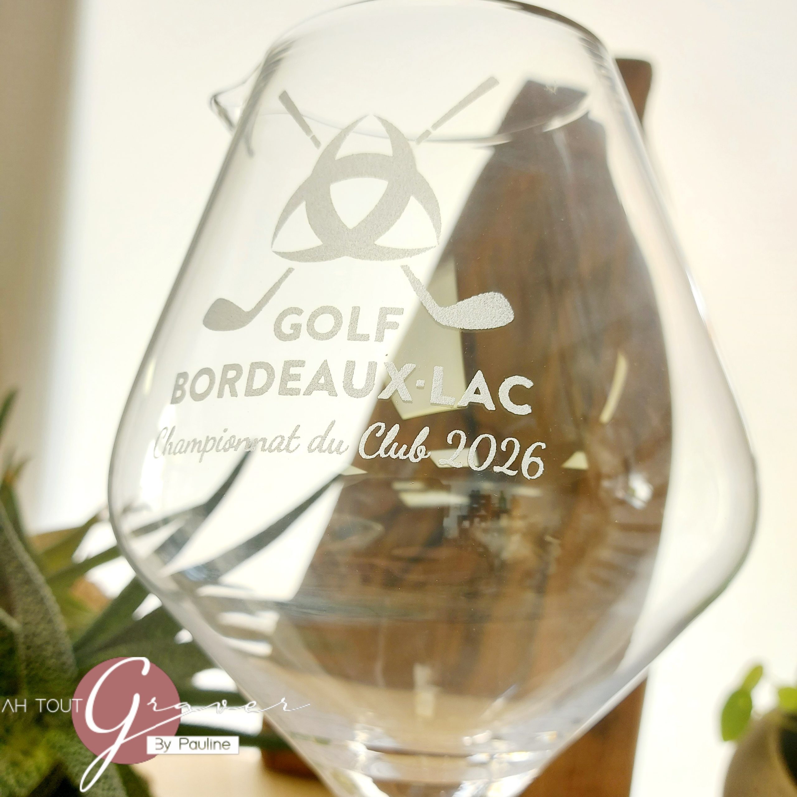 Carafe- Maxi verre à décanter 1,5 Litres - BORDEAUX – Image 5