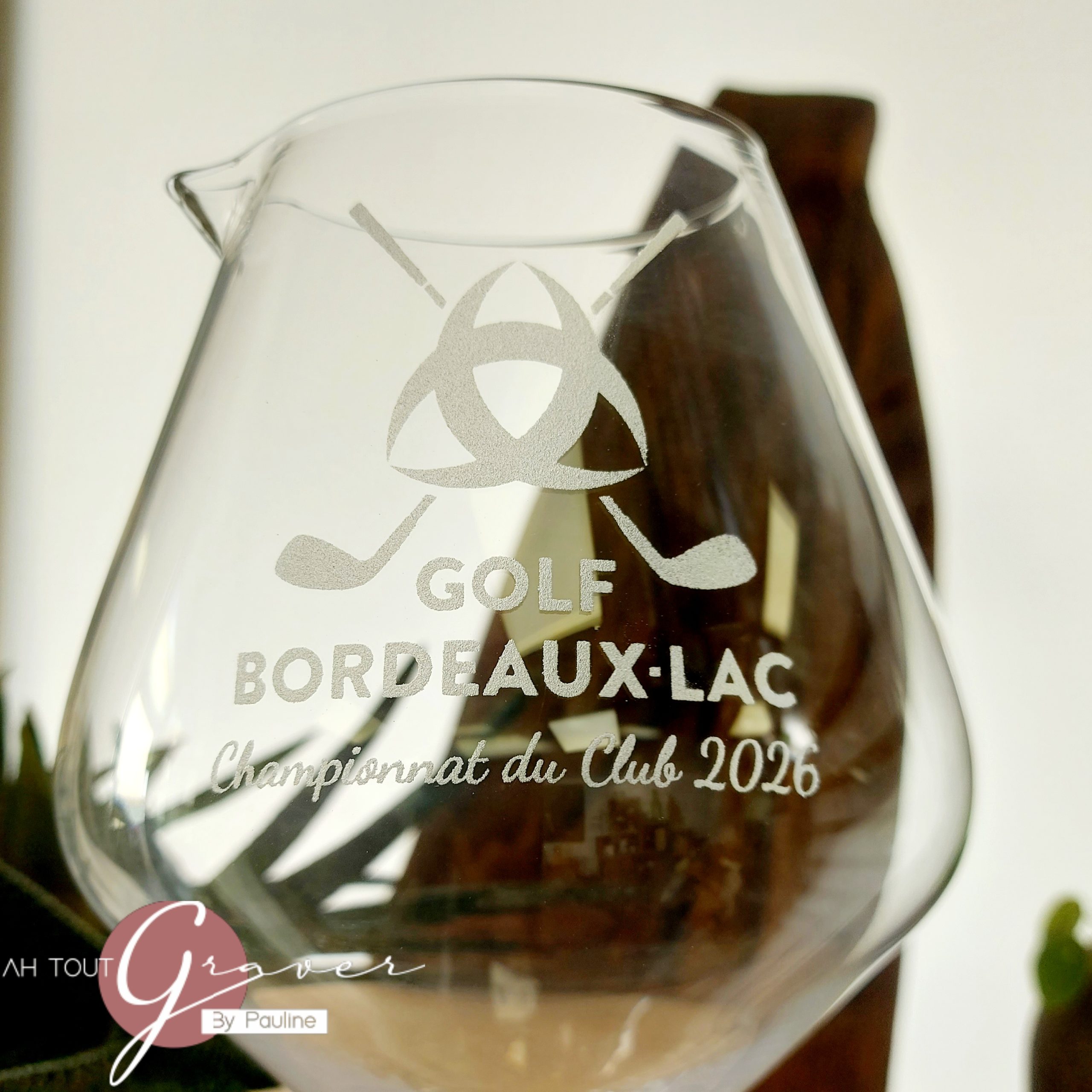 Carafe- Maxi verre à décanter 1,5 Litres - BORDEAUX – Image 6