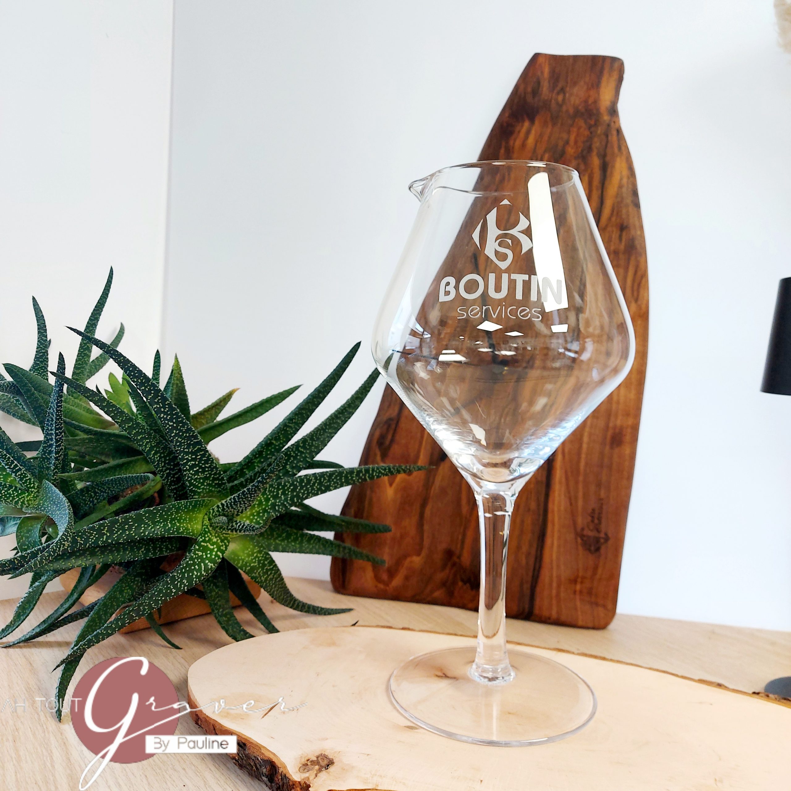 Carafe- Maxi verre à décanter 1,5 Litres - BORDEAUX – Image 3